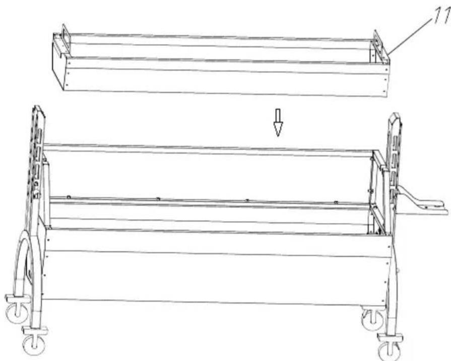 Vevor JY-MY-KYLQG-46-220 - STEG3 D:M6\*8-4ST E:M4\*16-4ST - 2