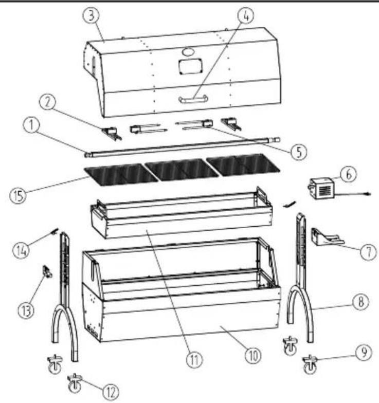 Vevor JY-MY-KYLQG-46-220 - PRODUCT COMPONENTS - 1