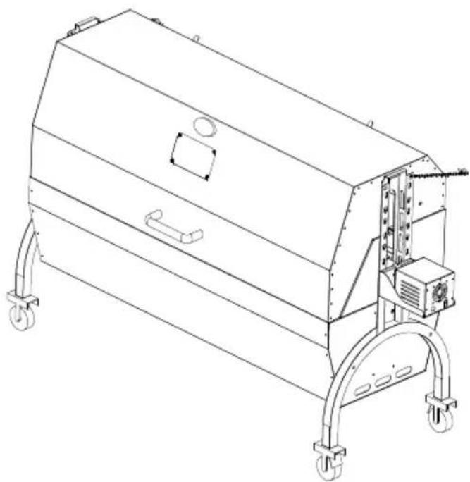 Vevor JY-MY-KYLQG-46-220 - ROASTER GRILL - 1