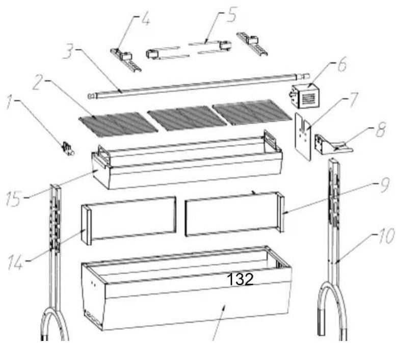 Vevor JY-MY-KYLDB-46-220 - PRODUCT COMPONENTS - 1