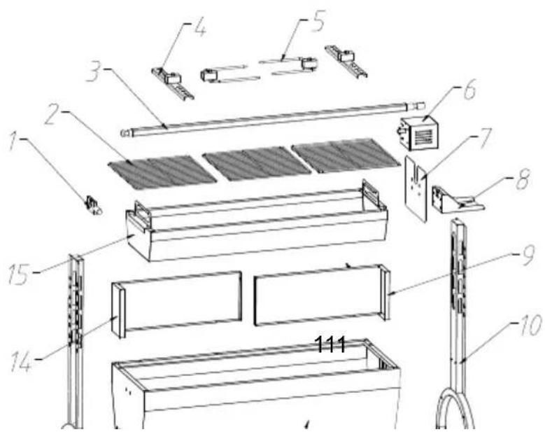 Vevor JY-MY-KYLDB-46-220 - PRODUCT COMPONENTS - 1
