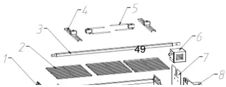 Vevor JY-MY-KYLDB-46-220 - PRODUCT COMPONENTS - 1