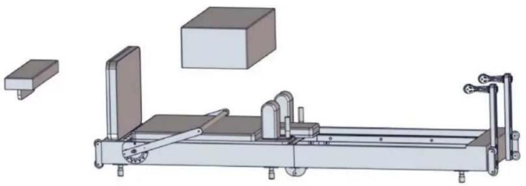 Vevor Z88-F-A - Pilates reformator - 1