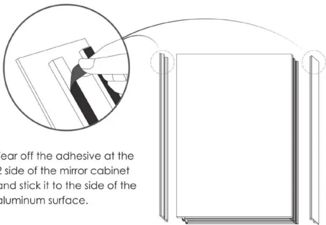 Vevor ML26×30-2 - SURFACE-MOUNT INSTALLATION - 7