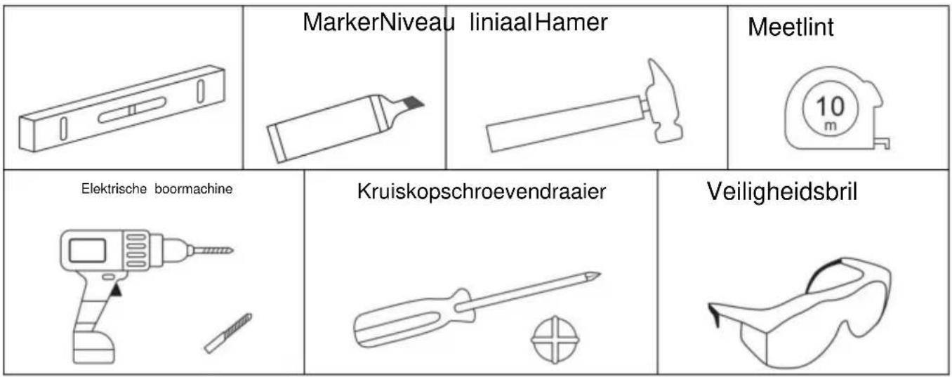 Vevor ML26×30-2 - OPPERVLAKTE MONTAGE - 1