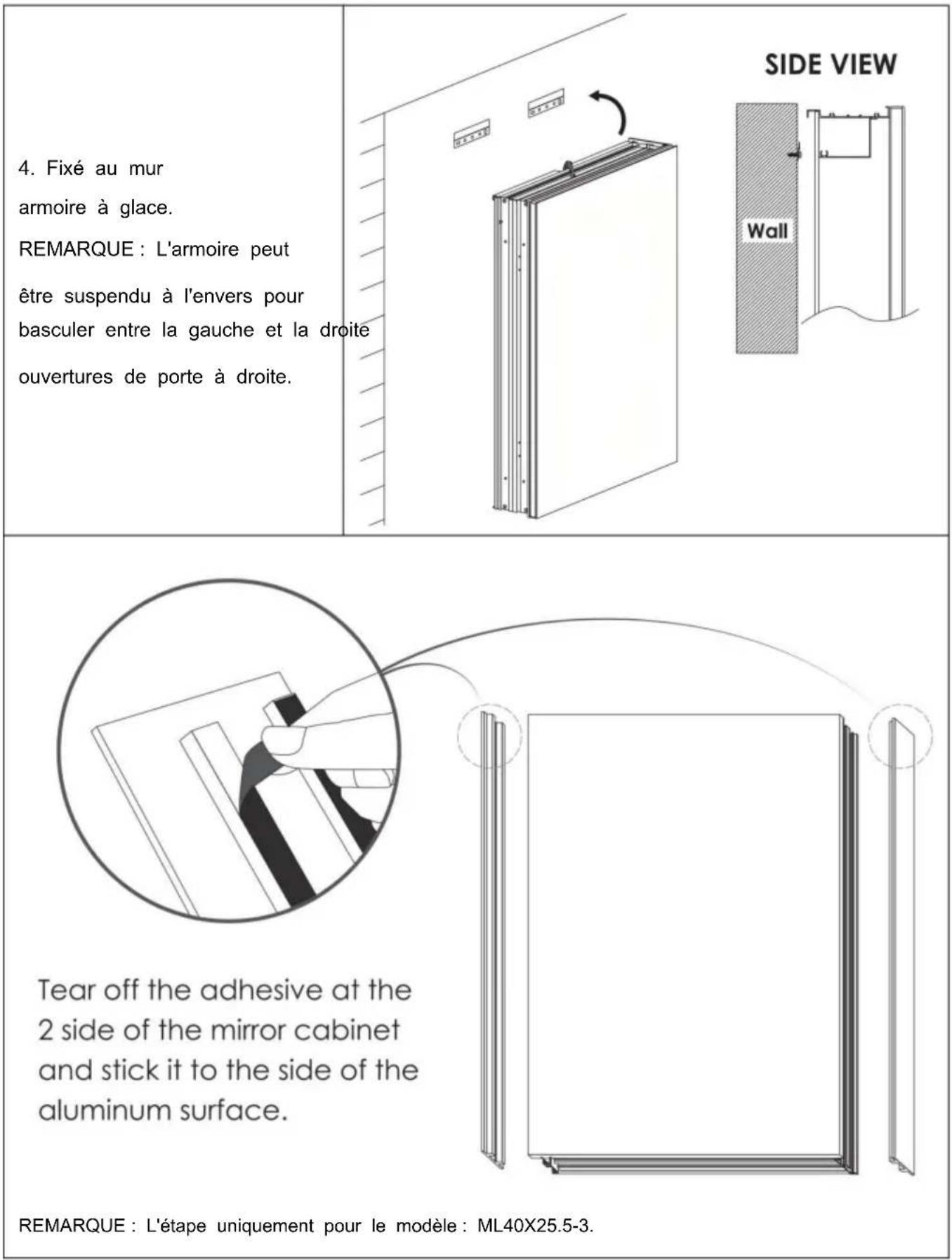Vevor ML26×30-2 - INSTALLATION EN SURFACE - 3