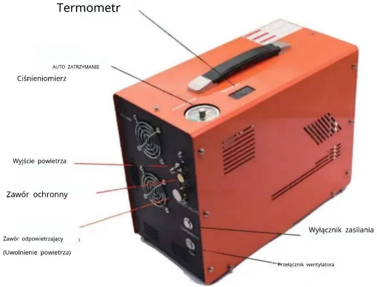 Vevor SG-220V-110V-12VMC - Czę ści w zestawie - 2