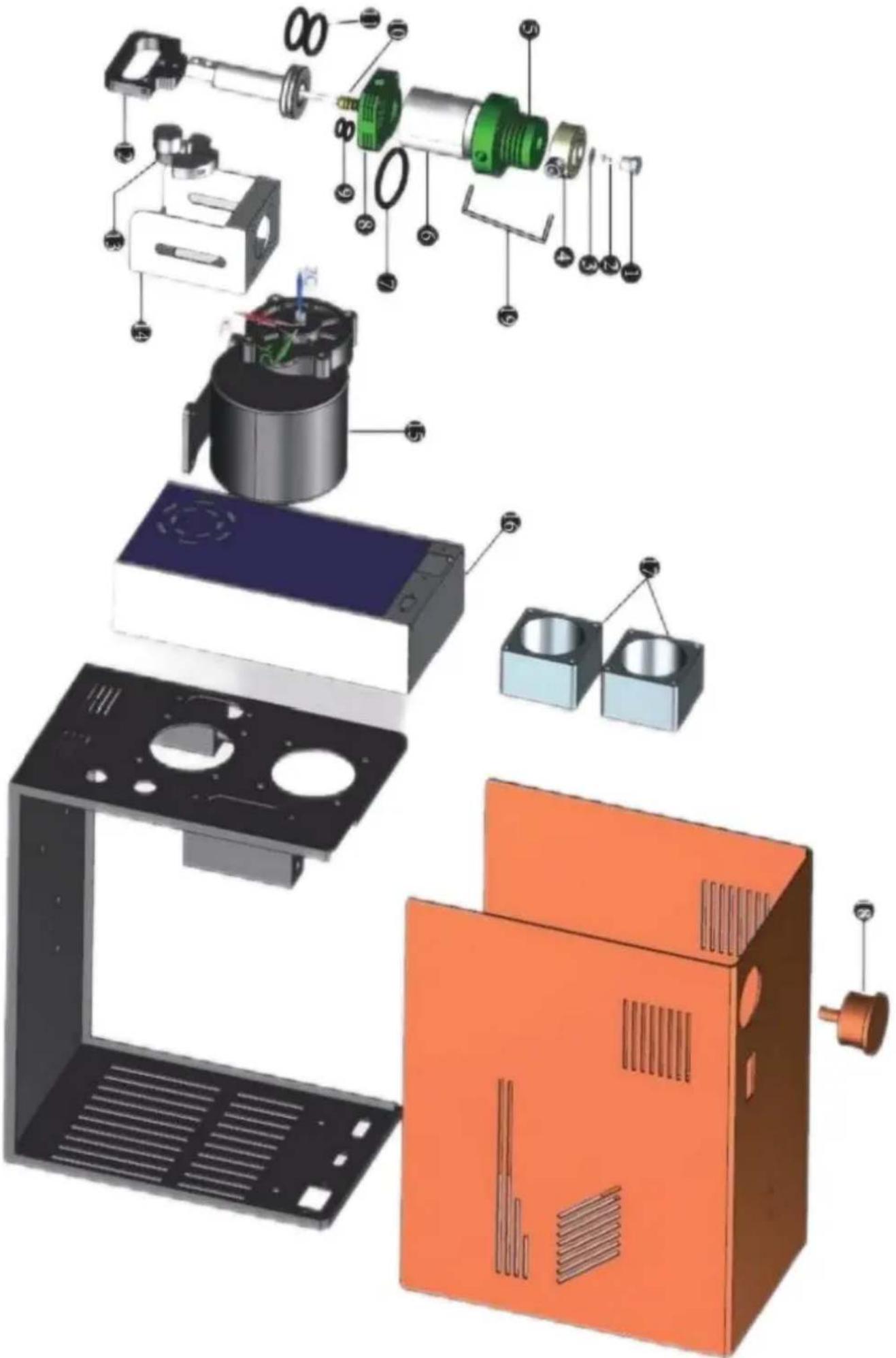 Vevor SG-220V-110V-12VMC - Structure View - 1
