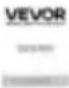 Vevor XF-12M27-US - COMPONENTS - 22