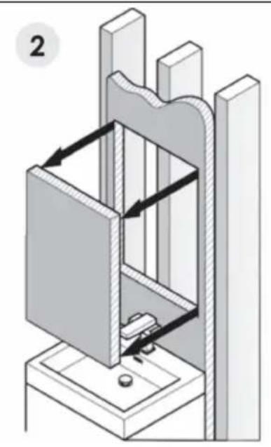 Vevor ML24×30-1 - RECESS-MOUNT INSTALLATION - 2