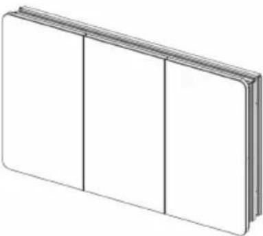 Vevor ML24×30-1 - MIRROR CABINET - 2