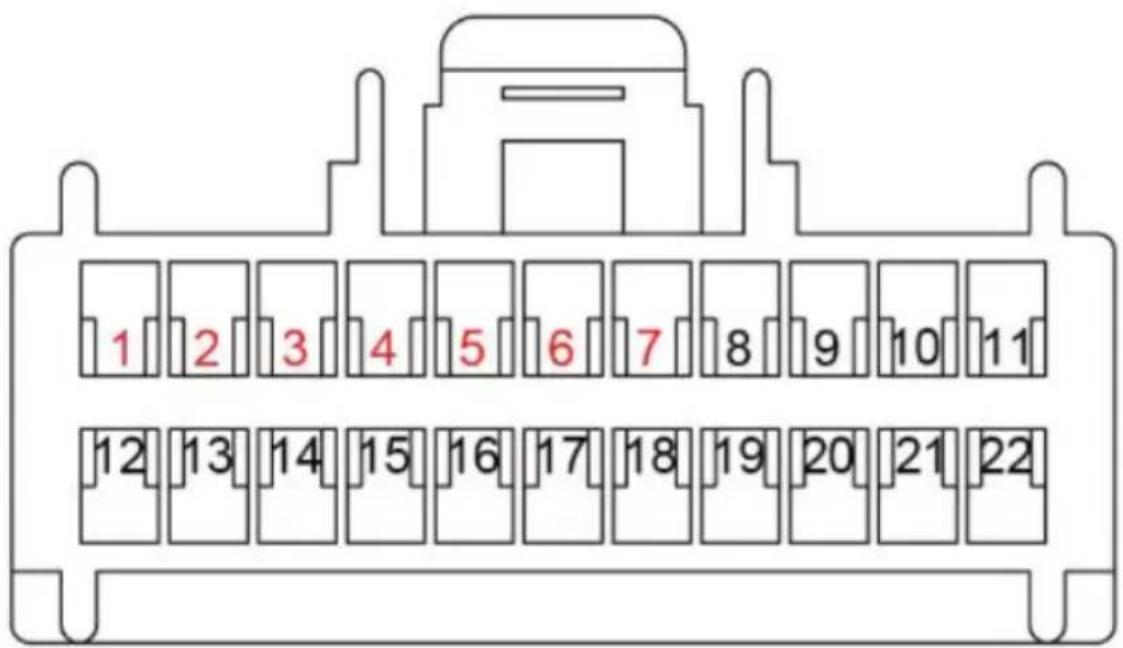 Vevor YH3345DYA-E-B-H-6# - REFERENCE WIRE DIAGRAM - 1