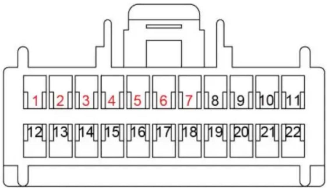 Vevor YH3345DYA-E-B-H-6# - REFERENCE WIRE DIAGRAM - 1