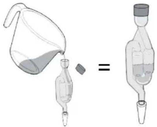 Vevor STDB-20L-U - Preparing the Bubble Airlock - 2