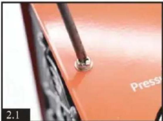 Vevor SS-PAC03B - Insure all power is disconnected before maintenance - 1