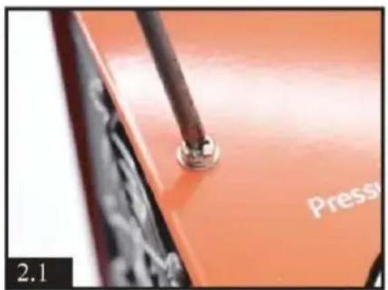 Vevor SS-PAC03B - iAsegürese de que toda la energia está desconectada antes de mantenimiento ! - 1