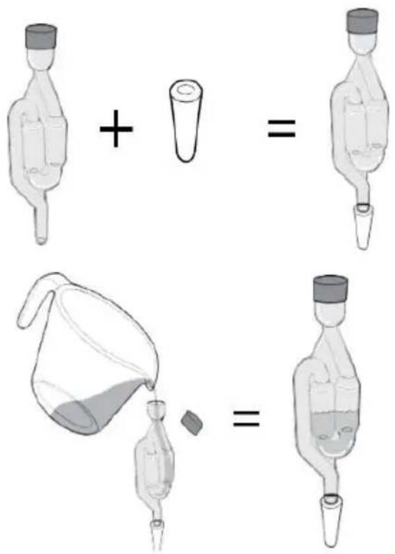 Vevor STD-10L-U - Preparing the Bubble Airlock - 1
