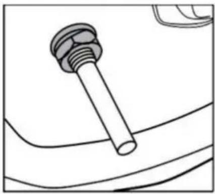 Vevor STD-10L-U - Attach Thermometer to Boiler Lid - 4