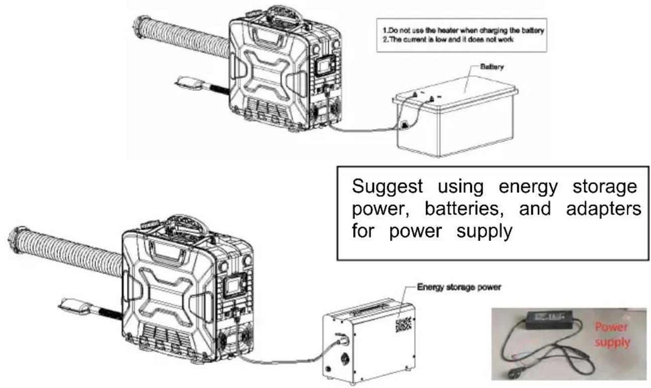 Vevor S590136 S1 - Précautions pour l'alimentation électrique : - 1
