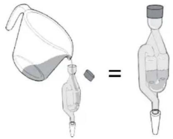 Vevor STDB-50L-U - Preparing the Bubble Airlock - 2