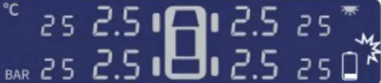 Vevor C260 - Display Low power Alarm - 1