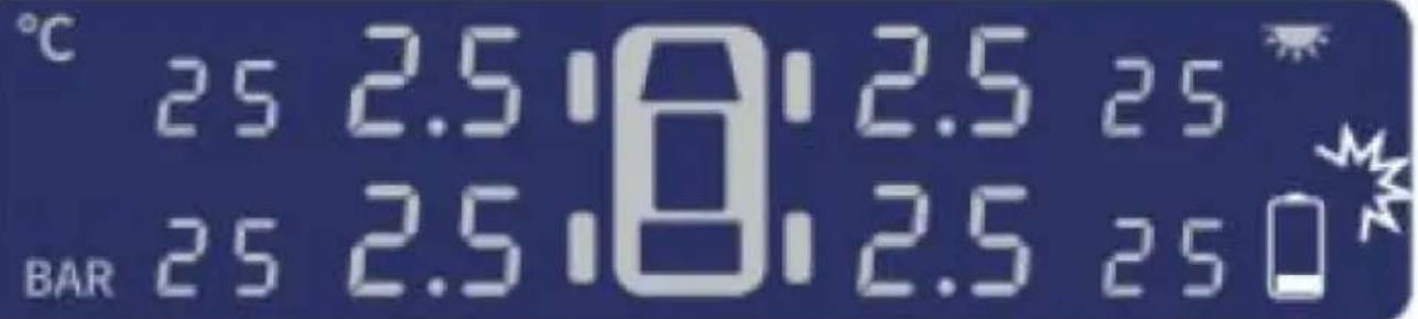 Vevor C260 - Display Low power Alarm - 1
