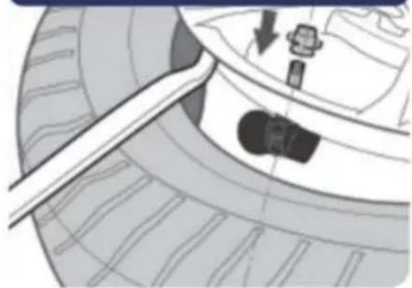 Vevor C260 - Install tire sensor - 1