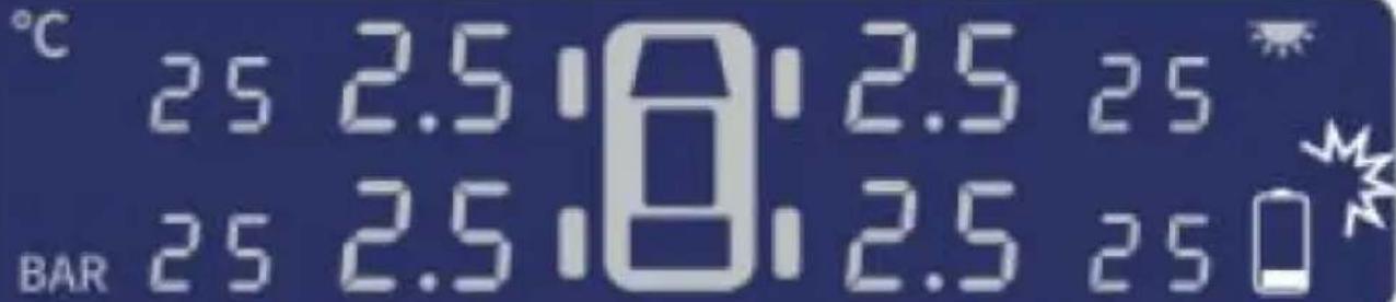 Vevor C260 - Display Low power Alarm - 1