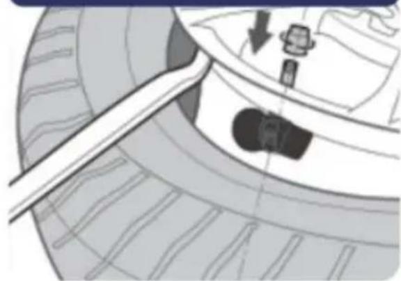 Vevor C260 - Install tire sensor - 1