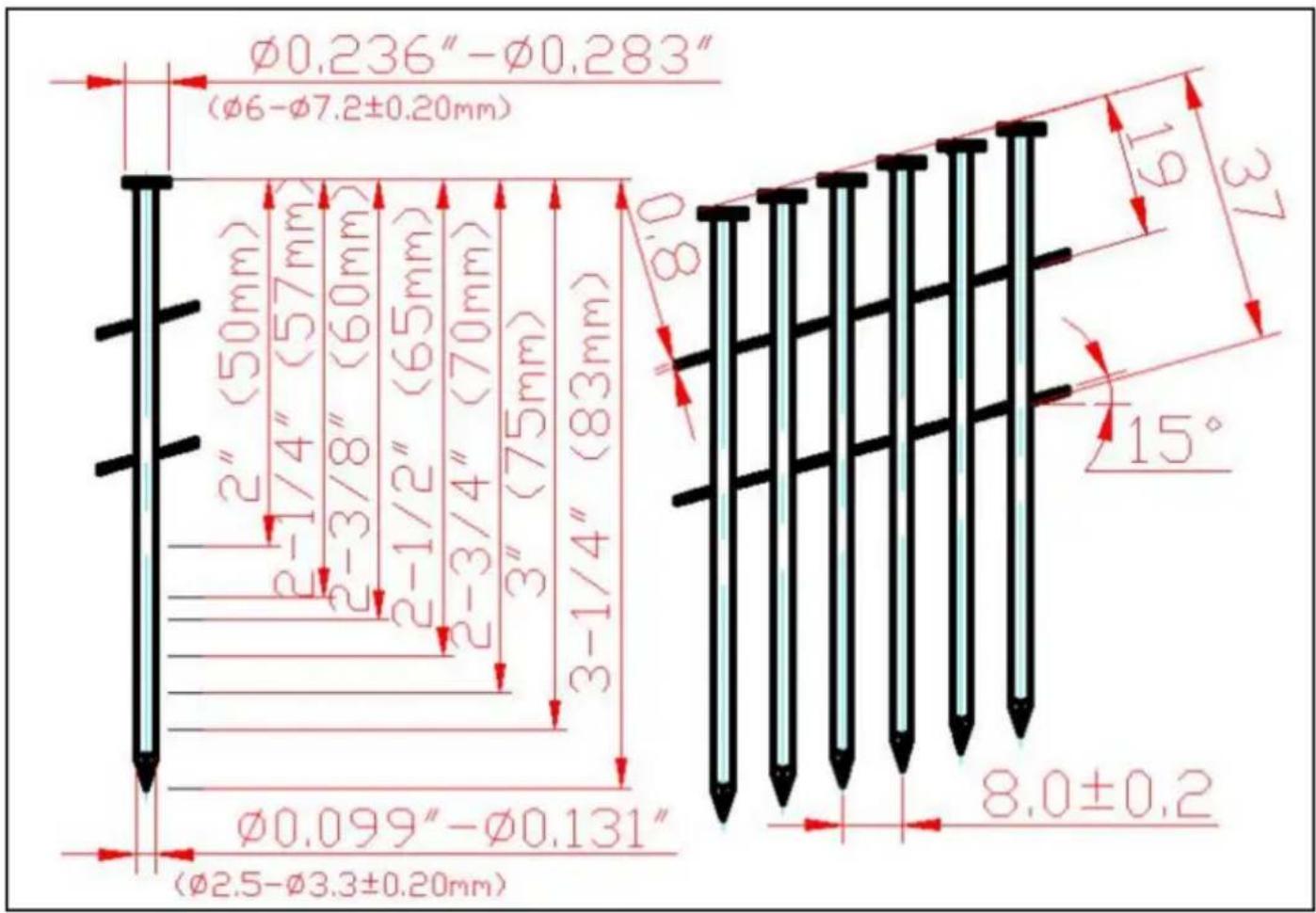 Vevor CN83N - Befestigungselement - 1