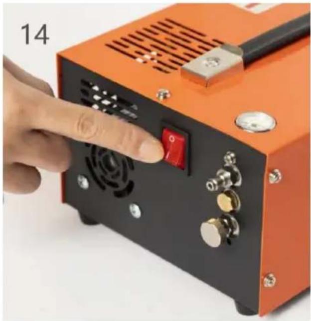 Vevor SS-PAC01B - LADEVORGANG-STOPP DER KOMPRESSOR - 1