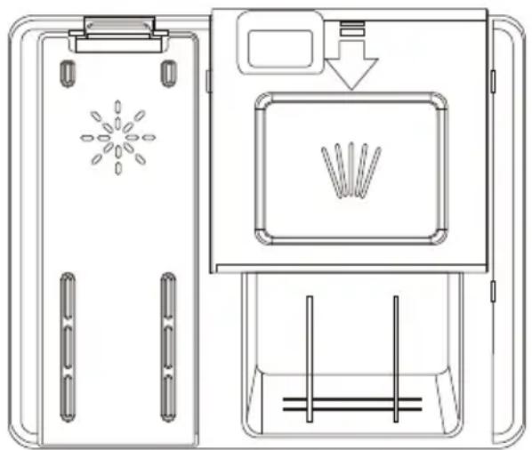 Linarie Limas LFDW1446DFSB - Filling the detergent dispenser - 1