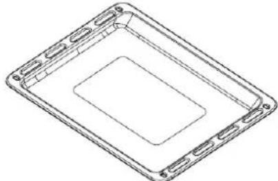 Linarie Arnas LABO73MX2 - Oven pan - 1