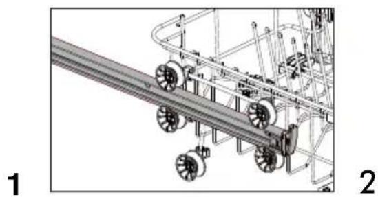 Linarie Limas LFDW1446DFSS - Adjusting the Upper Basket - 1