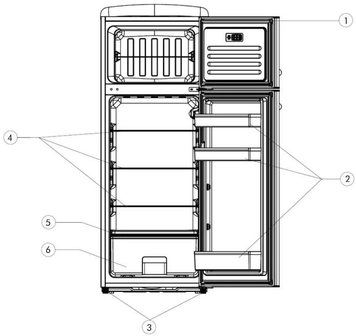 Linarie ARZY LJDD206BORDEAUX - STRUCTURE ILLUSTRATION - 1