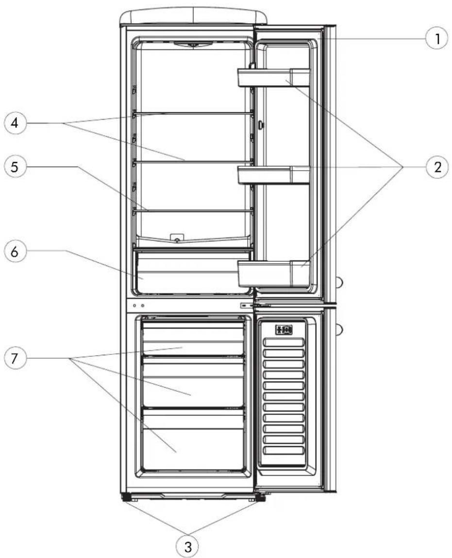 Linarie CUSY LJCO250LEMON - STRUCTURE ILLUSTRATION - 1