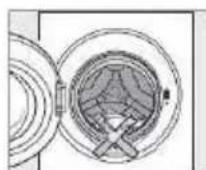 Linarie Orsan LJWM612ABK - Mise en place du linge dans le lave-linge - 2