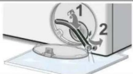 Linarie Viviers LMWM1014G - Nettoyage du filtre à mailles dans le tuyau d'alimentation en eau - 6