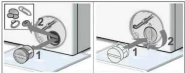 Linarie Viviers LMWM1014G - Nettoyage du filtre à mailles dans le tuyau d'alimentation en eau - 7