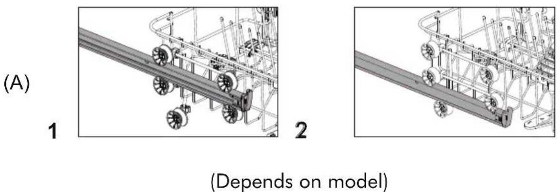 Linarie ORMES LFDW1446DBI - Adjusting the Upper Basket - 1