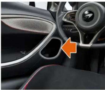 McLaren P16 (2025) - Poche de rangement de siège - 1