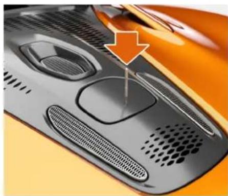 McLaren P16 (2025) - Capot moteur - Coupé - 1
