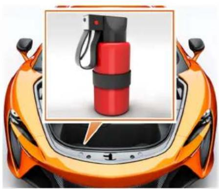 McLaren P16 (2025) - Équipement d'urgence - 1