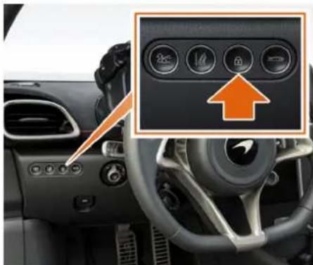 McLaren P16 (2025) - Verrouillage et déverrouillage depuis l'intérieur - 1