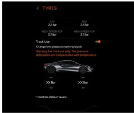 McLaren P16 (2025) - Systèmes de sécurité de conduite - 3