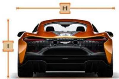 McLaren P16 (2025) - Données et glossaire du véhicule Données - 1