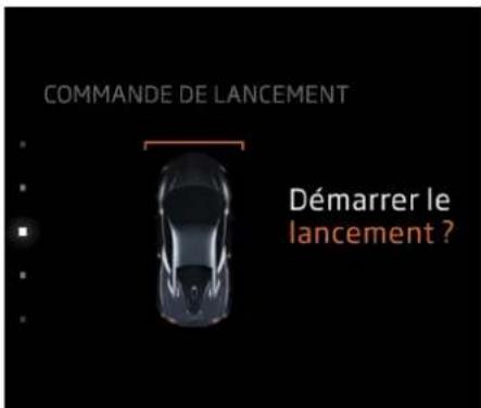 McLaren P16 (2025) - Utilisation de la commande de lancement - 2