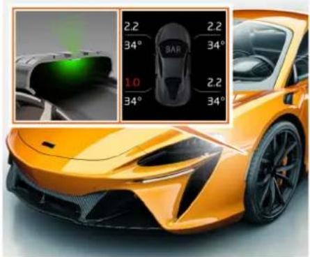 McLaren P16 (2025) - Systèmes de sécurité de conduite - 3