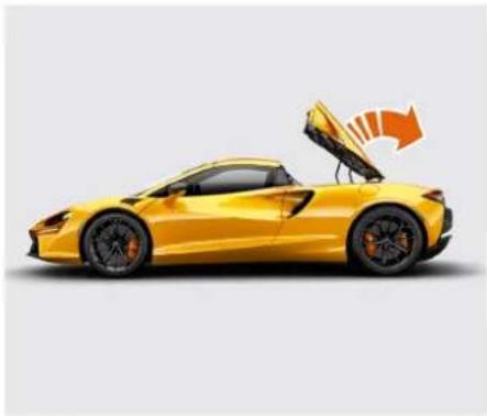 McLaren P16 (2025) - Avant de prendre le volant Ouverture et fermeture - 2