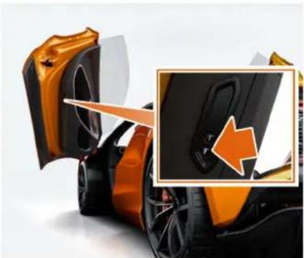 McLaren P16 (2025) - Détecteur de mouvement intérieur - 1